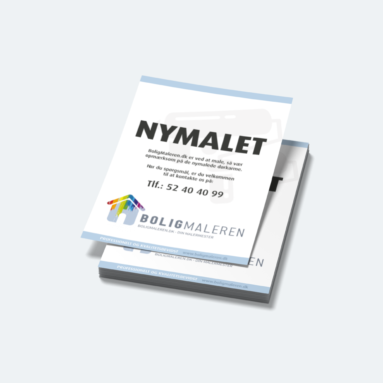 Flyer Boligmaleren