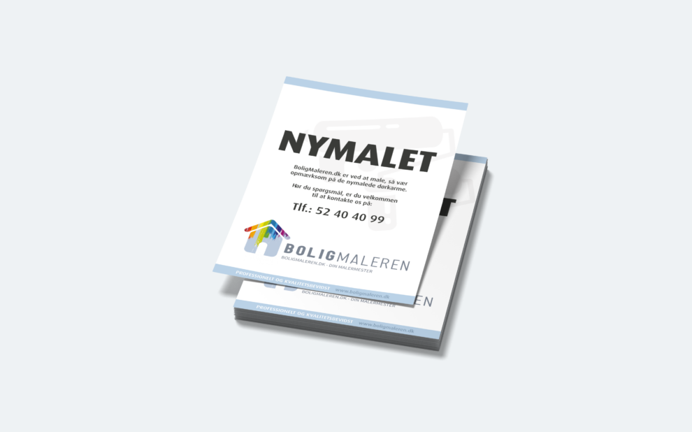 Flyer Boligmaleren
